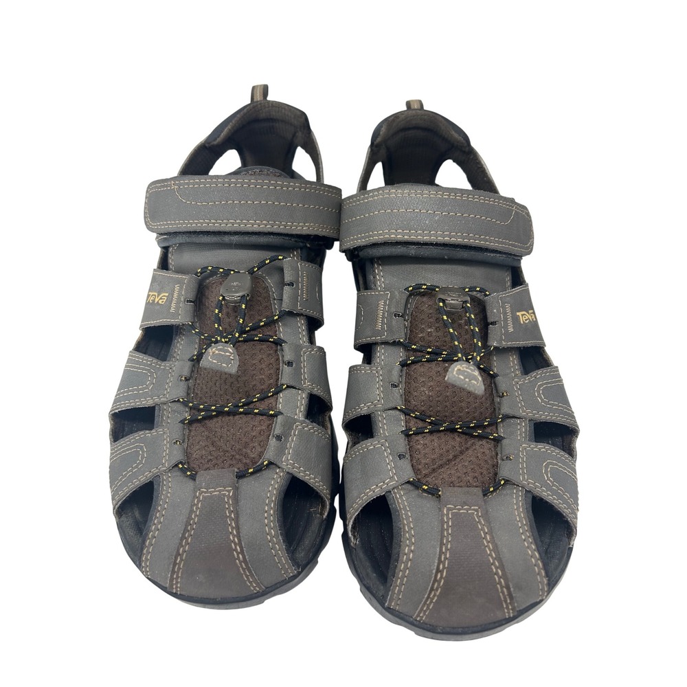 Teva Forebay Turkish Coffee Sandal Water Shoe Hiking‎ Adjustable Men's Size 10